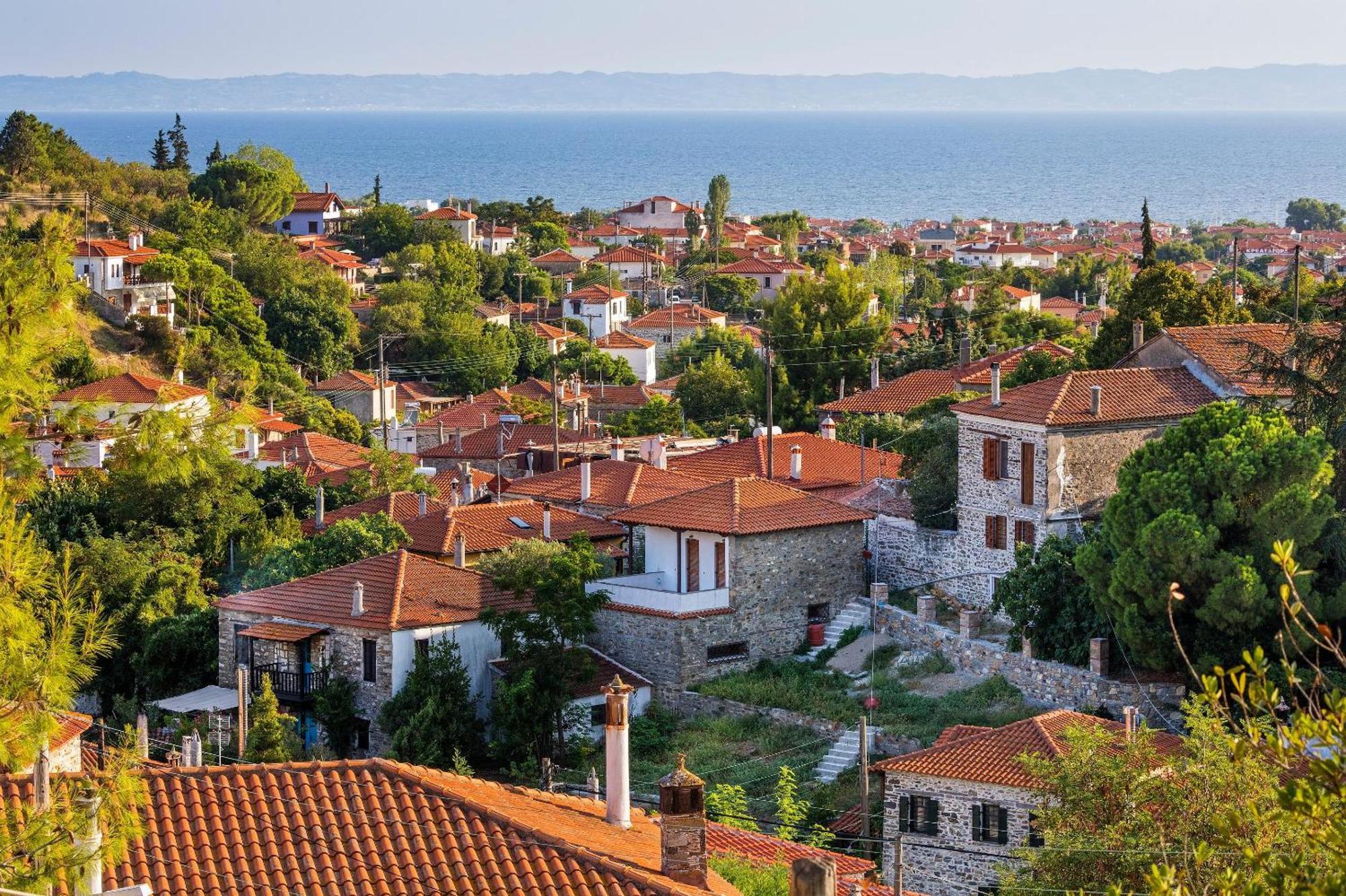 Ikos Oceania Hotel Nea Moudania Bagian luar foto