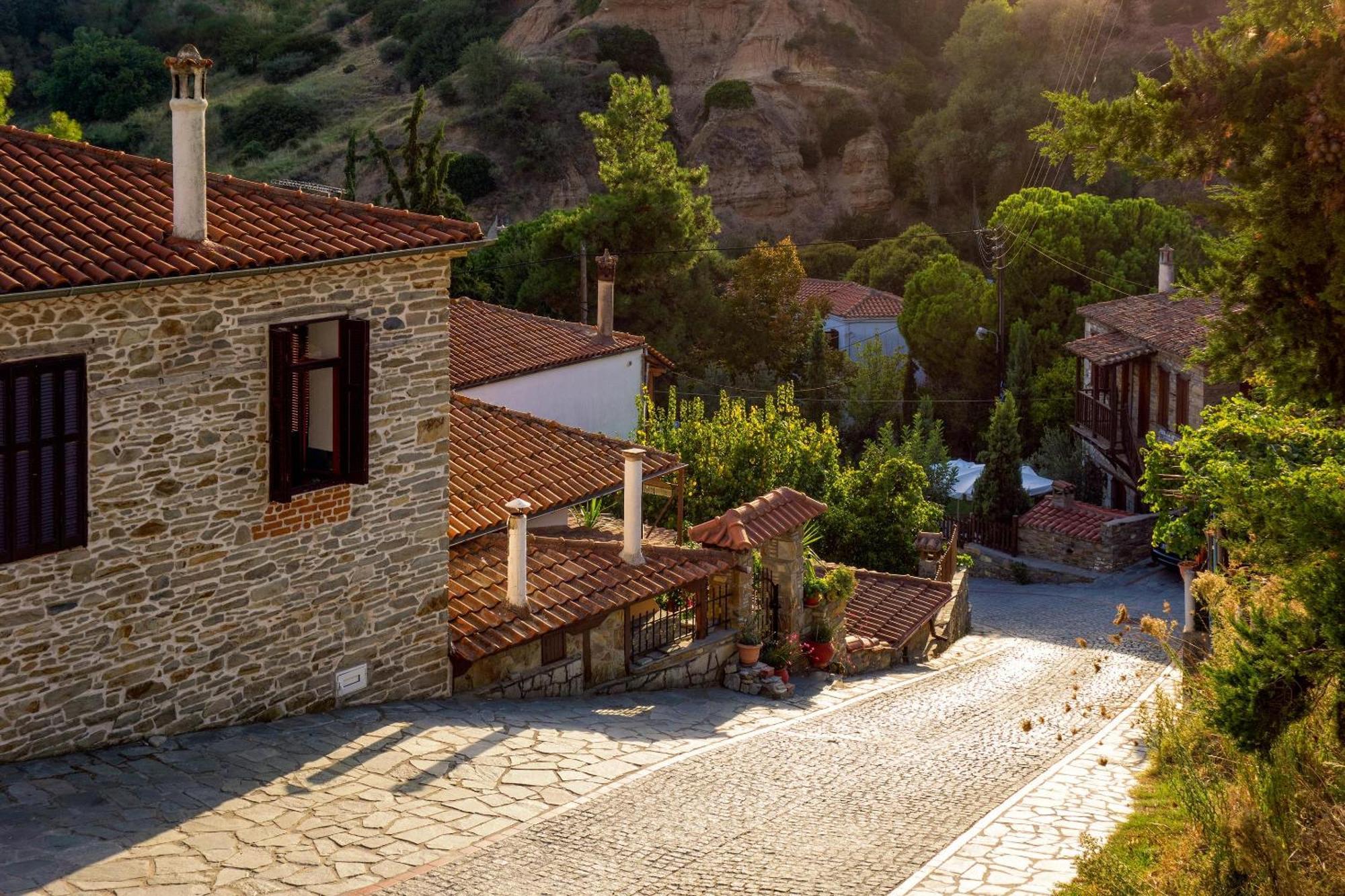 Ikos Oceania Hotel Nea Moudania Bagian luar foto